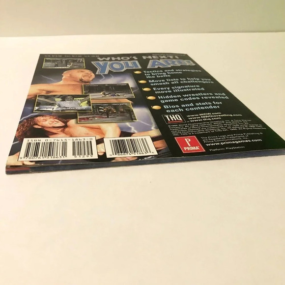 98 WCW nWo Thunder Official Strategy Guide  Playstation Every Signature Move - Picture 12 of 13